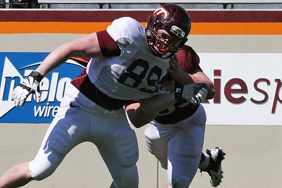 2015.04.04. VT Football Scrimmage.
