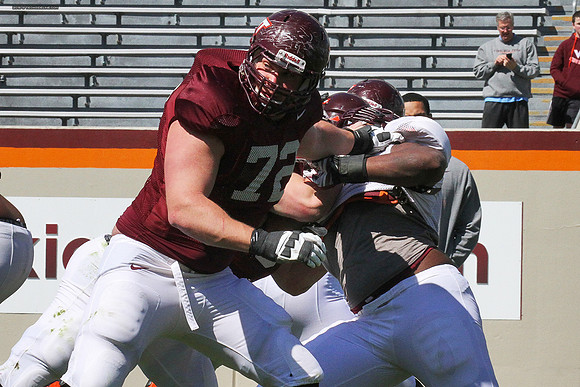 2015.04.04. VT Football Scrimmage.