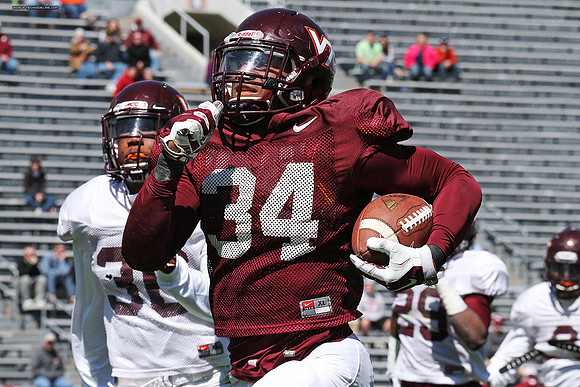 2015.04.04. VT Football Scrimmage.