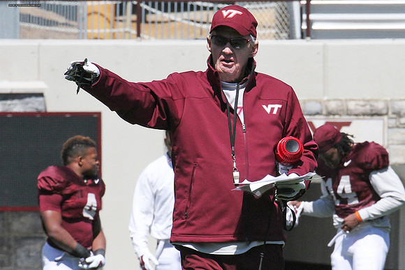 2015.04.04. VT Football Scrimmage.