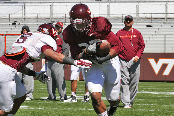 2015.04.04. VT Football Scrimmage.