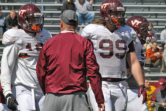 2015.04.04. VT Football Scrimmage.
