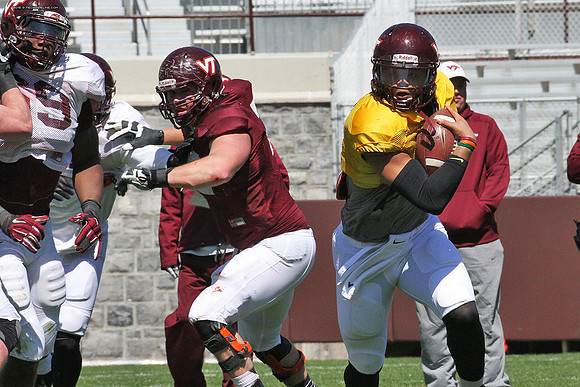 2015.04.04. VT Football Scrimmage.