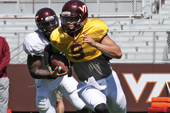 2015.04.04. VT Football Scrimmage.
