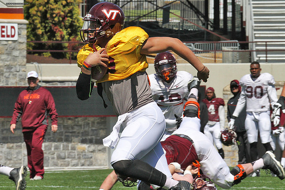 2015.04.04. VT Football Scrimmage.