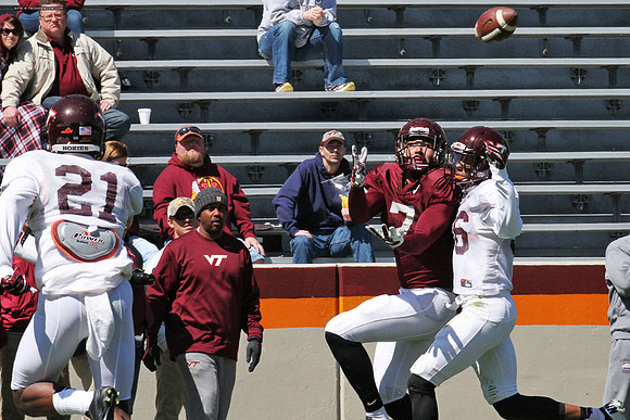 2015.04.04. VT Football Scrimmage.