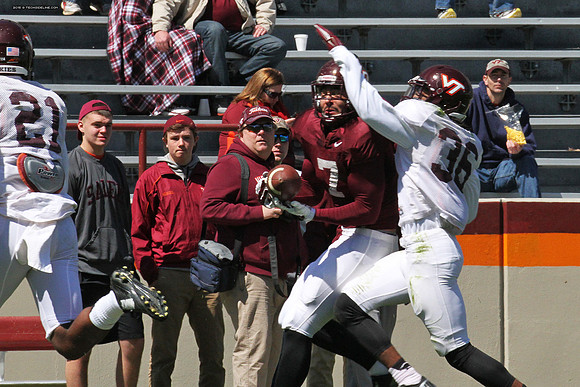 2015.04.04. VT Football Scrimmage.