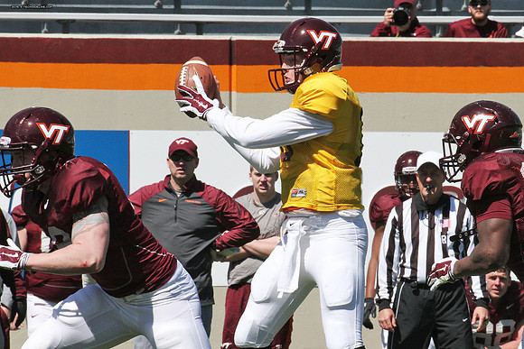 2015.04.04. VT Football Scrimmage.