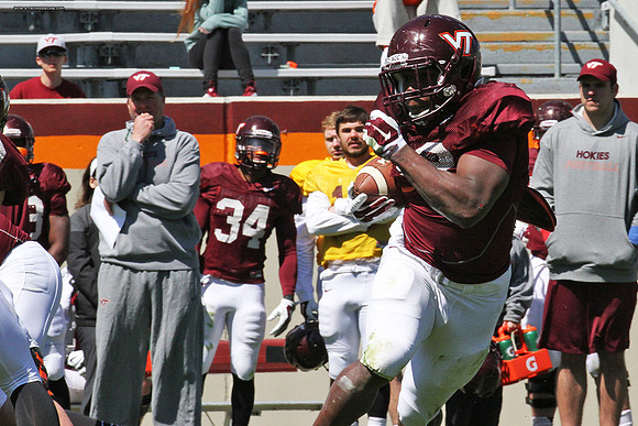 2015.04.04. VT Football Scrimmage.
