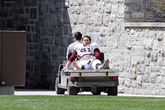 2015.04.04. VT Football Scrimmage.