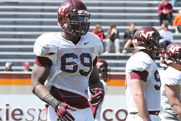2015.04.04. VT Football Scrimmage.