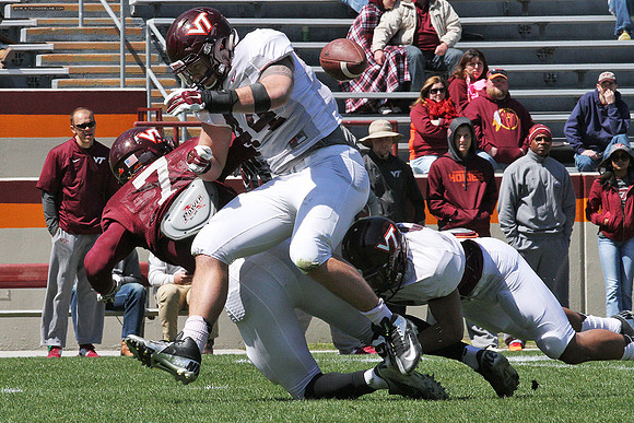 2015.04.04. VT Football Scrimmage.