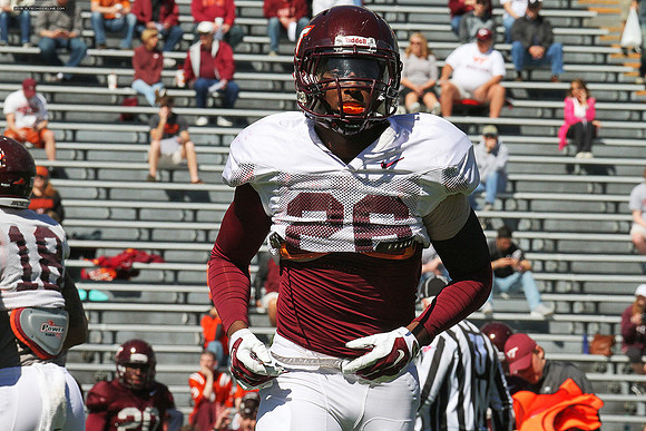 2015.04.11. VT Football Scrimmage.