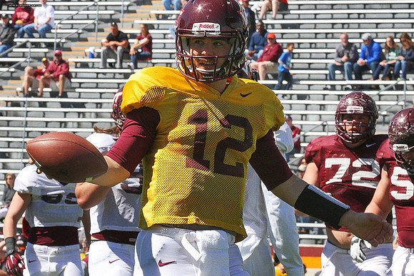 2015.04.11. VT Football Scrimmage.