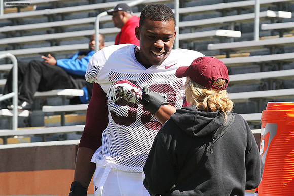 2015.04.11. VT Football Scrimmage.