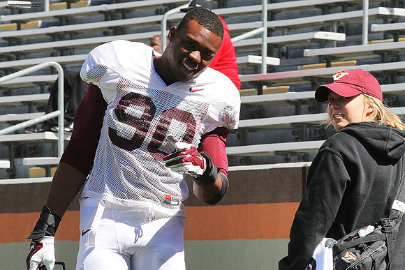 2015.04.11. VT Football Scrimmage.