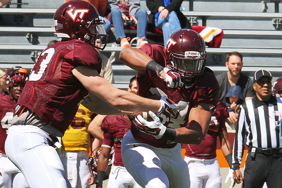 2015.04.11. VT Football Scrimmage.
