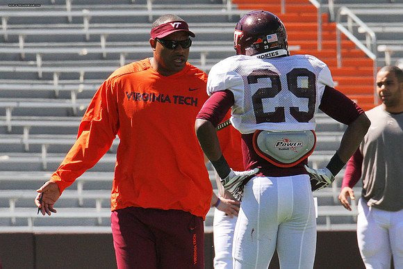 2015.04.11. VT Football Scrimmage.