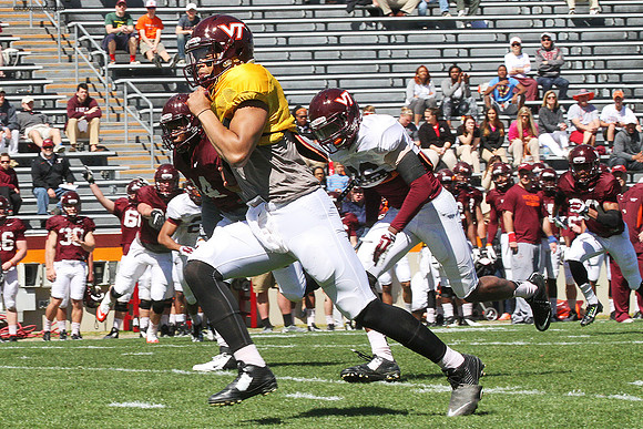 2015.04.11. VT Football Scrimmage.