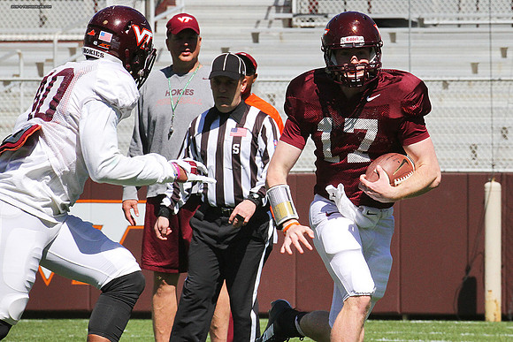 2015.04.11. VT Football Scrimmage.