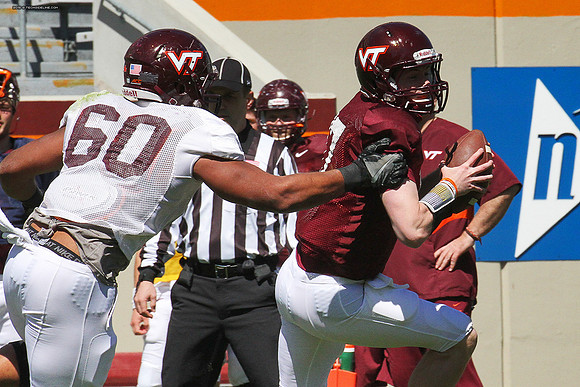 2015.04.11. VT Football Scrimmage.