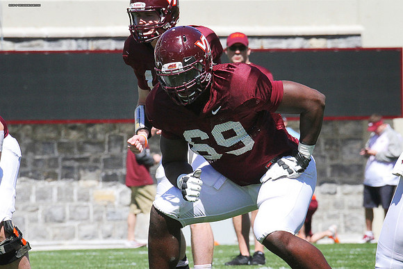 2015.04.11. VT Football Scrimmage.