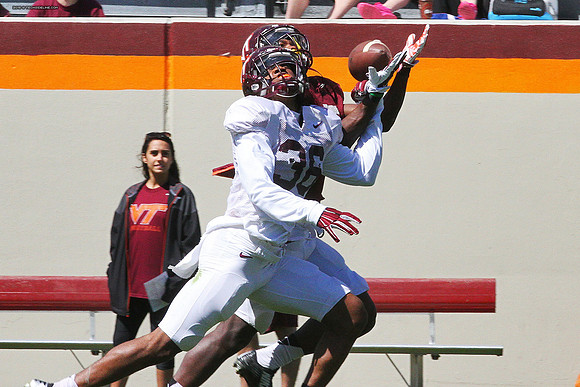 2015.04.11. VT Football Scrimmage.