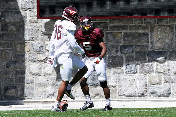2015.04.11. VT Football Scrimmage.