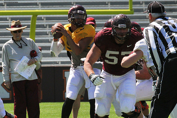 2015.04.11. VT Football Scrimmage.