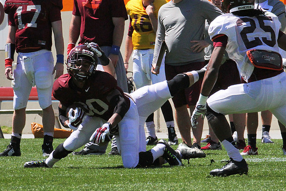 2015.04.11. VT Football Scrimmage.