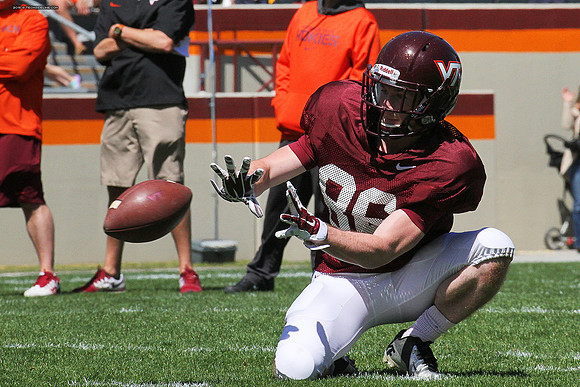 2015.04.11. VT Football Scrimmage.