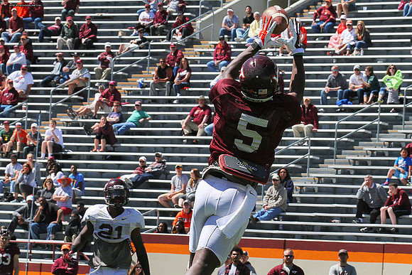 2015.04.11. VT Football Scrimmage.