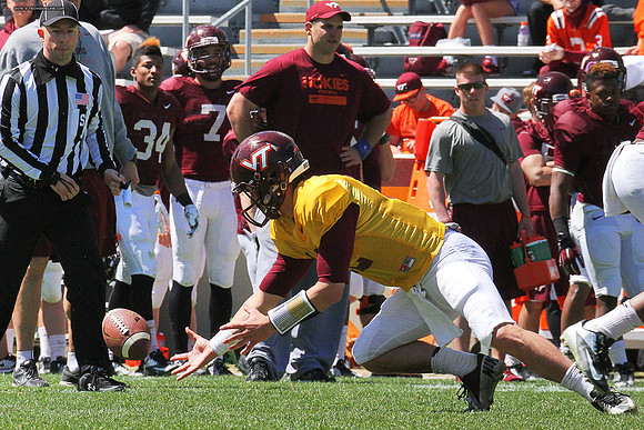 2015.04.11. VT Football Scrimmage.