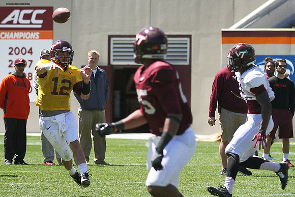 2015.04.11. VT Football Scrimmage.