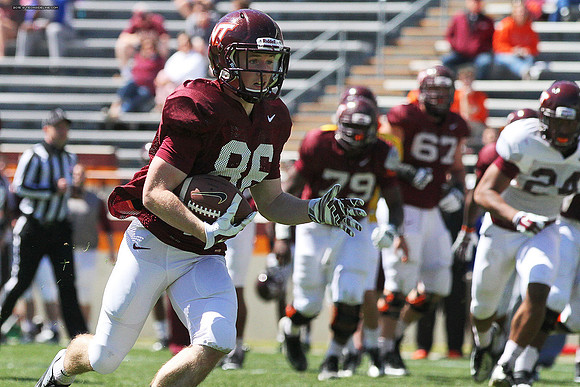 2015.04.11. VT Football Scrimmage.