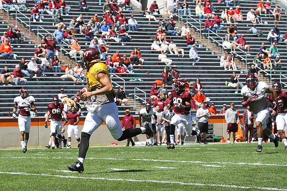 2015.04.11. VT Football Scrimmage.