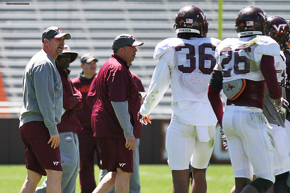 2015.04.11. VT Football Scrimmage.