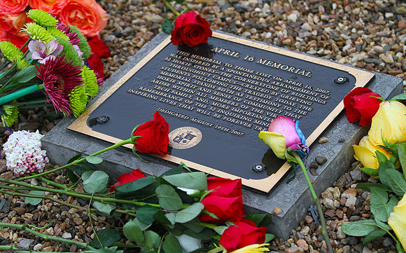 April 16 Memorial. Virginia Tech.