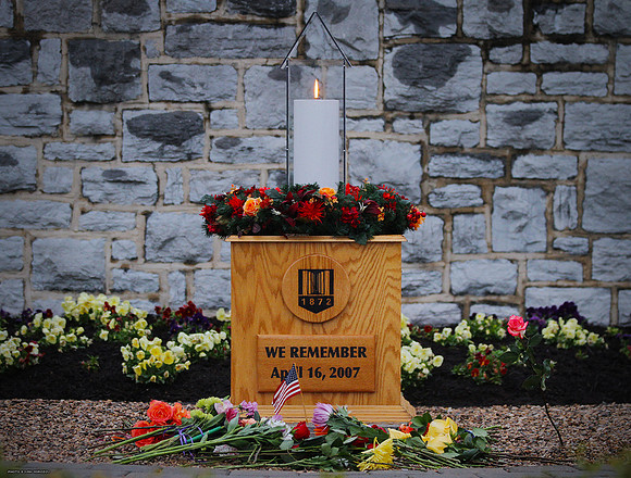 April 16 Memorial. Virginia Tech.