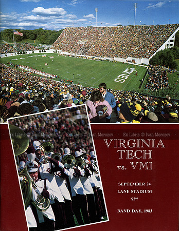 1983.09.24. VMI at VT.