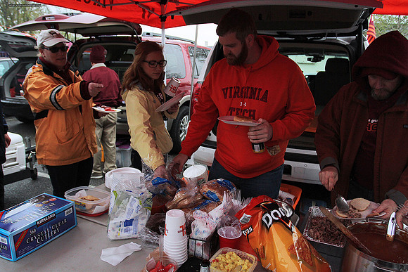 2015.04.25. Spring Game at VT.