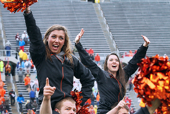 2015.04.25. Spring Game at VT.
