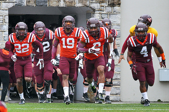 2015.04.25. Spring Game at VT.