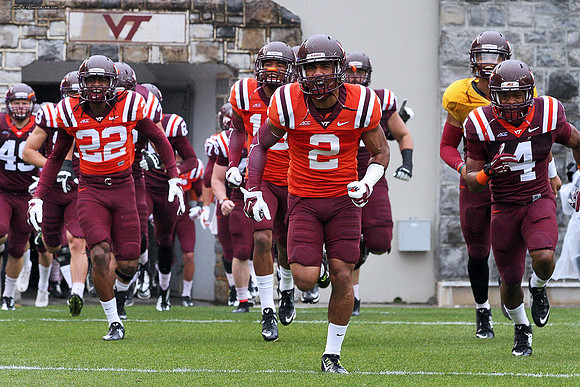 2015.04.25. Spring Game at VT.