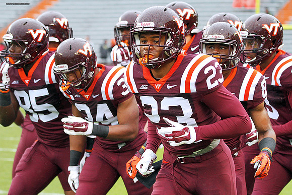 2015.04.25. Spring Game at VT.