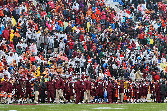 2015.04.25. Spring Game at VT.