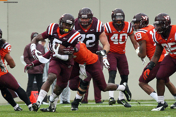 2015.04.25. Spring Game at VT.