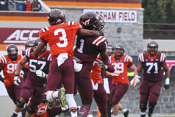 2015.04.25. Spring Game at VT.