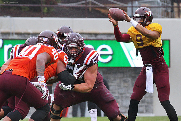2015.04.25. Spring Game at VT.