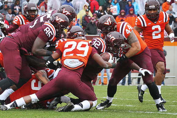 2015.04.25. Spring Game at VT.